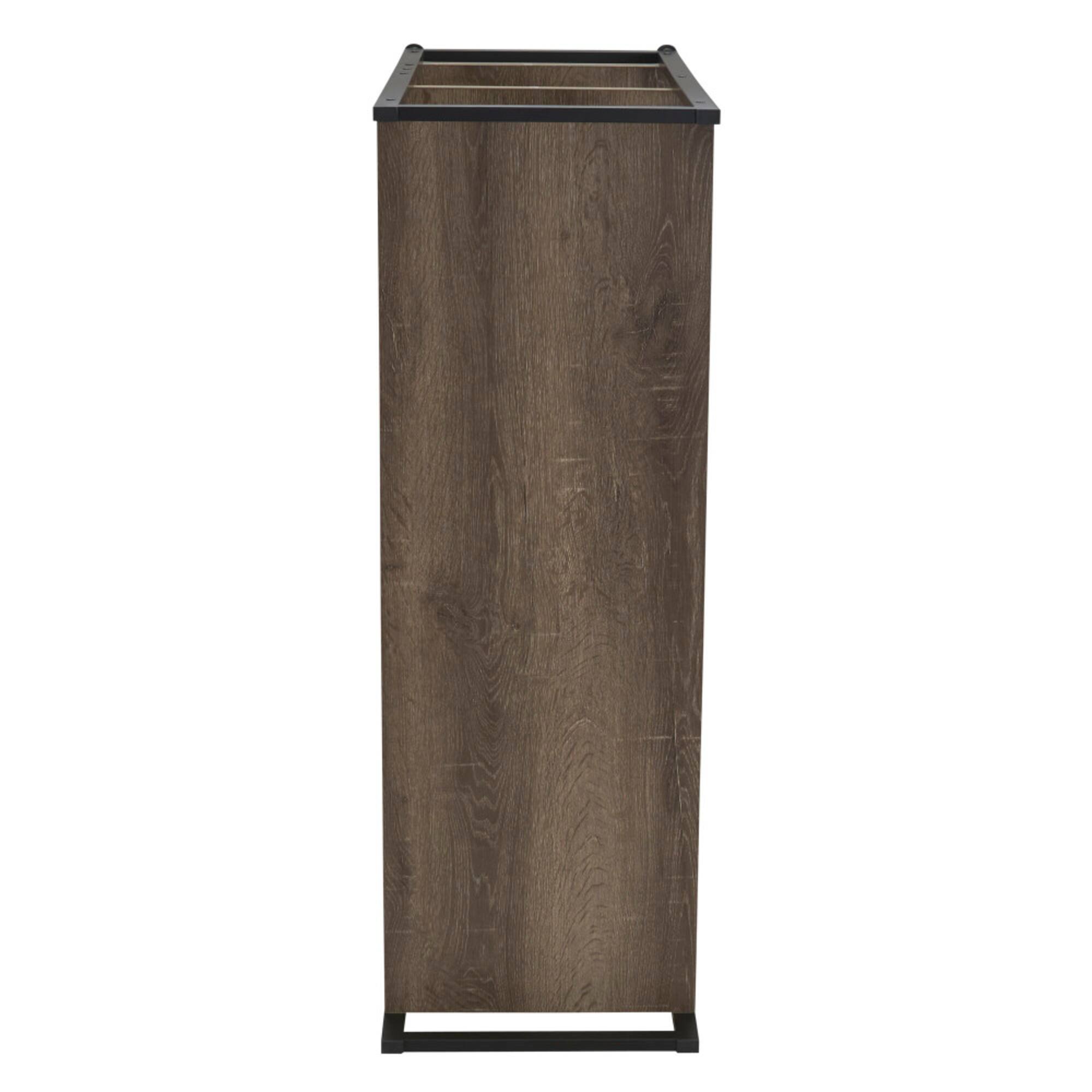 Household Essentials Jamestown 42" Wide Bookshelf
